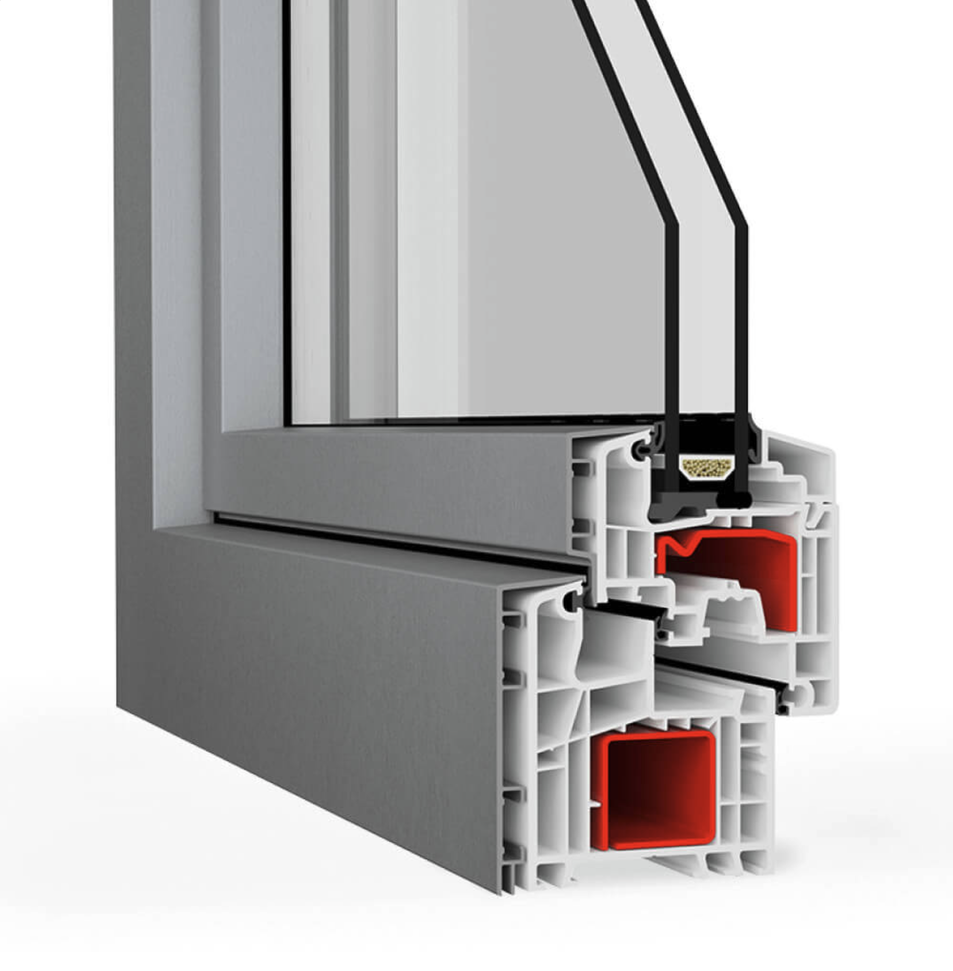 Aluminum Clad Vinyl Windows